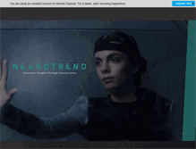 Tablet Screenshot of neurotrend.com